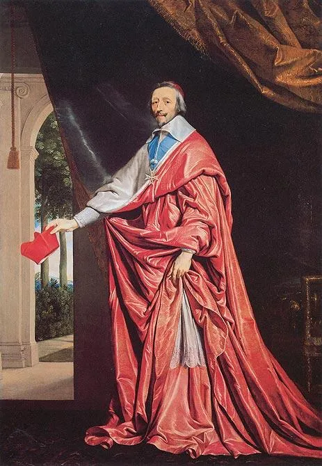 Portrait Of Cardinal Richelieu